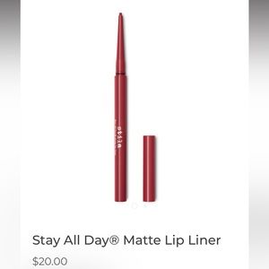 STILA Stay All Day Matte Lip Liner “Persistence” full size .002 oz/.07 g NWB